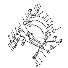 Болт M8×16 - Блок «Рама в сборе»  (номер на схеме: 26)