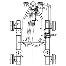 Гайка M8 - Блок &laquo;Тормозная гидравлическая система&raquo;  (номер на схеме: 8)