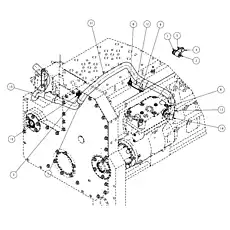 CLAMP, HOSE - Блок &laquo;Воздухозаборник воздушного компрессора&raquo;  (номер на схеме: 6)