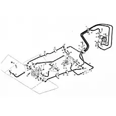 Pressure plate - Блок «2CW360 Гидравлическая двигательная система»  (номер на схеме: 21)