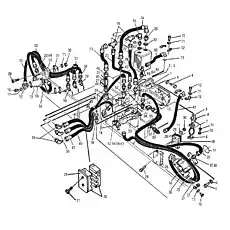 Гидравлический двигатель - Блок «409001 Гидравлическая вибрационная система»  (номер на схеме: 16)