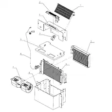 Wire harness assembly - Блок «Evaporimeter System 2»  (номер на схеме: 10)