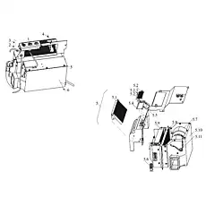 Large washers - Блок «Air conditioning assembly»  (номер на схеме: 7)