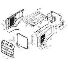 Hexagon flange bolts - Блок «Bonnet assembly»  (номер на схеме: 30)