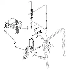 Hexagon flange bolts - Блок «Cab electrical accessories»  (номер на схеме: 8)