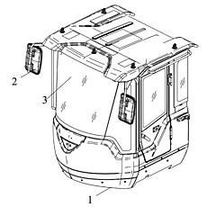 Cab Installation Assembly