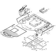 Floor platform installation assembly