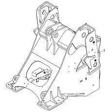 Front frame welding assembly