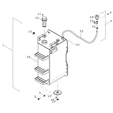 Hex bolt with flange - Блок «Gas equipment installation»  (номер на схеме: 1.6)