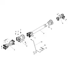 American system spring washer 1/2 - Блок «Трансмиссия Вал в сборе»  (номер на схеме: 8)