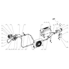 Air Conditioner assembly - Блок «Air-conditioning System» 