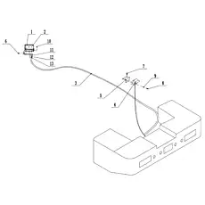 Amounting plate - Блок «Backup View System»  (номер на схеме: 5)