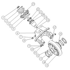 Carrier Assemble For Front Drive Axle