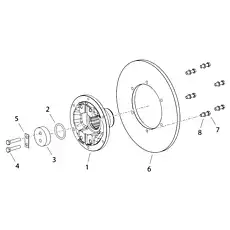 Screw-with dri-loc - Блок «Flange Group»  (номер на схеме: 4)