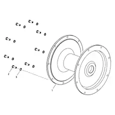 Adaptor flywheel - Блок «Flywheel Adaptor Group»  (номер на схеме: 1)