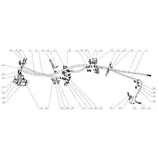 Bolt M12×25 - Блок «Hydraulic Valve And Pipeline»  (номер на схеме: 41)