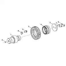 Lockwasher - Блок «Idler Shaft Group»  (номер на схеме: 7)