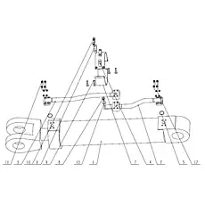 Boltt M10×40 - Блок «Lifting Cylinder And Steel Pipes»  (номер на схеме: 10)