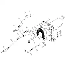 Throat clamp - Блок «Radiator And Piping»  (номер на схеме: 24)