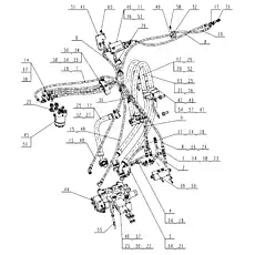 Band - Блок «Steering Valve Control And Pipine»  (номер на схеме: 29)