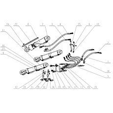 Working Cylinder And Pipeline