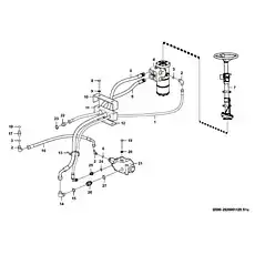 Steering unit assembly - Блок «Дивертор I2000-2920001129.S1A»  (номер на схеме: 4)
