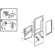 Sliding window - Блок «Door L2914-2929005286.S»  (номер на схеме: 9)