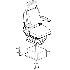 Driver s seat - Блок «Driver seat assembly L3000-2930000905.S»  (номер на схеме: 1)