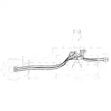 THREE-WAY CONNECTOR - Блок «CHASSIS LINES»  (номер на схеме: 3)