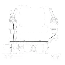 FUSE BOX WIRING HARNESS - Блок &laquo;Электрическая система&raquo;  (номер на схеме: 2)