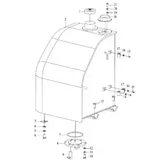 ADJUST SHIM - Блок «Топливный бак»  (номер на схеме: 3)