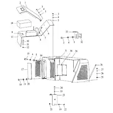 BENT PLATE - Блок «OUT PANEL»  (номер на схеме: 23)