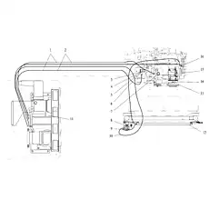 BELT, AIR CONDITIONER - Блок «Воздушный кондиционер в сборе»  (номер на схеме: 13)