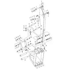 ADJUST SHIMS Ф66×Ф110 - Блок «Рычаг в сборе»  (номер на схеме: 11)