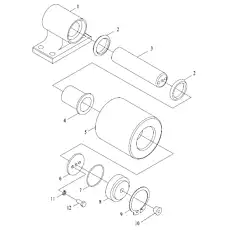 PLUG SCREW PT 1/4 - Блок «Несущий ролик»  (номер на схеме: 10)