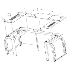 WASHER M12 - Блок «COVER BOARD ASSEMBLY»  (номер на схеме: 5)