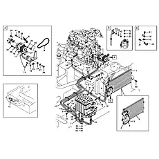 Gasket - Блок «Air conditioning line, cooling and heater»  (номер на схеме: 28)