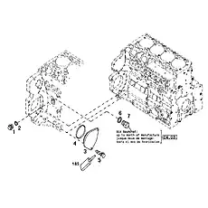 Screw plug DIN 7604-AM14X1.5-ST-A4C 1002622-52D - Блок «Blanking parts»  (номер на схеме: 1)