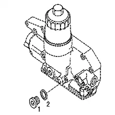 Screw plug H2812-908-M18X1.5-ST-A4C-PRE801013617-52D - Блок «Blanking parts»  (номер на схеме: 1)