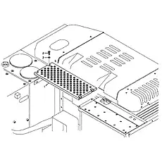 Hexagon screw - Блок «Cover, control valve»  (номер на схеме: 2)