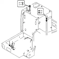 Plug - Блок «Fuel filling pump with assembling details»  (номер на схеме: 3)