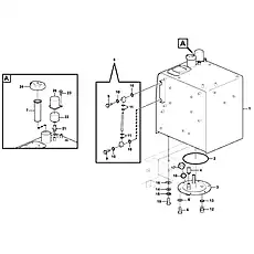 Bolt - Блок «Fuel tank with fitting parts»  (номер на схеме: 19)