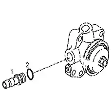 Sealing ring DIN 7603-A16X20-CU 1307639-52D - Блок «Mating part»  (номер на схеме: 2)