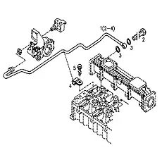 Sealing ring DIN 7603-A10X13.5-CU 3509643-52D - Блок «Pilot line»  (номер на схеме: 3)