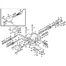 •Pin - Блок «Regulator, hydraulic pump»  (номер на схеме: 52)