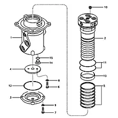 •Spring washer - Блок «Turning joint»  (номер на схеме: 8)