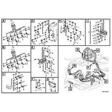 Esponja - Блок «Сервосистема, регулирующий клапан на клапан дистанционного управления H16-6210»  (номер на схеме: 13)