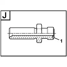 Anel O - Блок «Тип соединения J10-JOINT (ТИП J)»  (номер на схеме: 2)