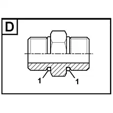 Anel O - Блок «Тип соединения J4-JOINT (ТИП D)»  (номер на схеме: 2)