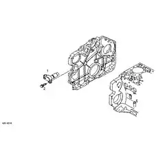 Sensor do tacômetro - Блок «Импульсный передатчик A20-6210»  (номер на схеме: 1)